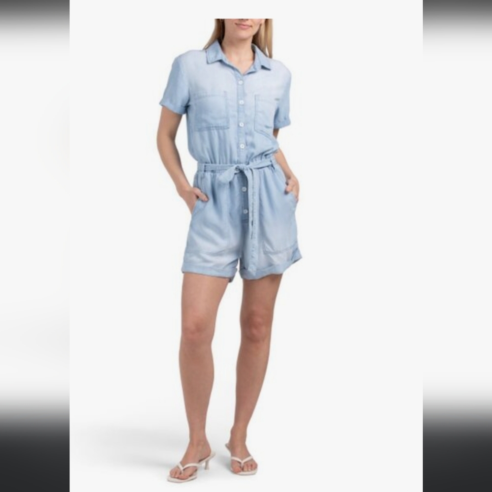 Bella Dahl Sky Blue Denim Shirt